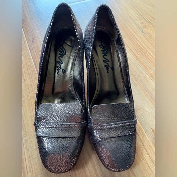Lanvin Shoes - Lanvin Metallic Loafers